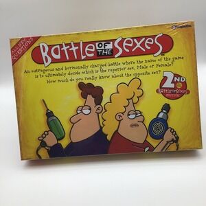 Battle of the Sexes 2nd Edition Board Game 2006 Party Game All New Questions New